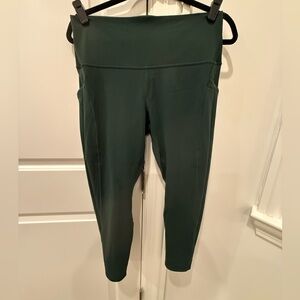 Align High-Rise Pant with Pockets 25” Size 12 Legacy Green